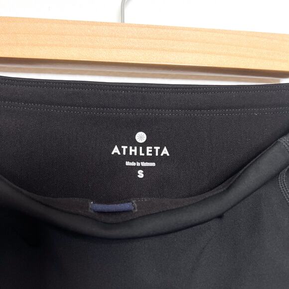 Athleta Navy Black High Traverse Tight Size Small - Picture 8 of 9